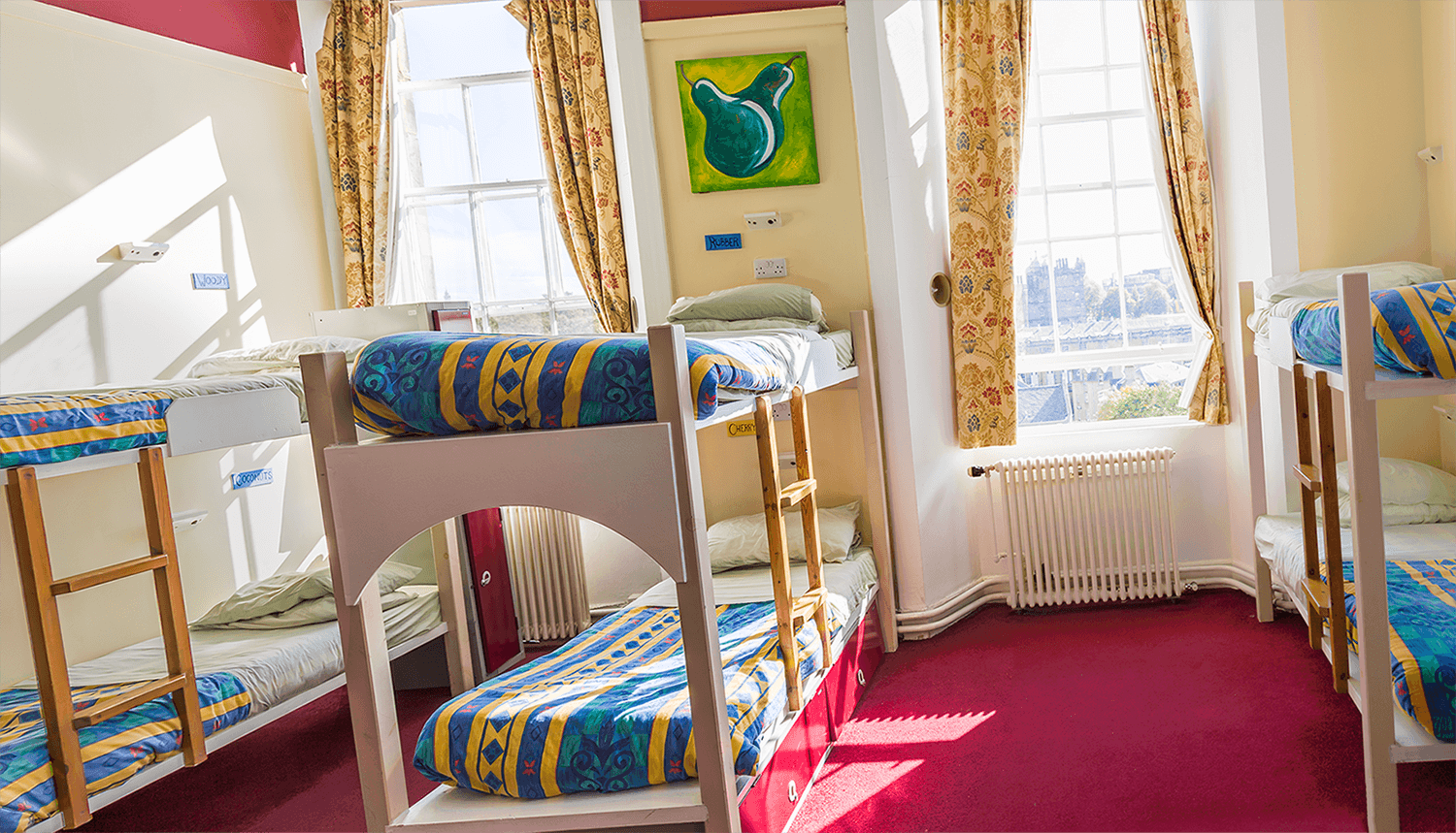 Clean and comfortable bedrooms.